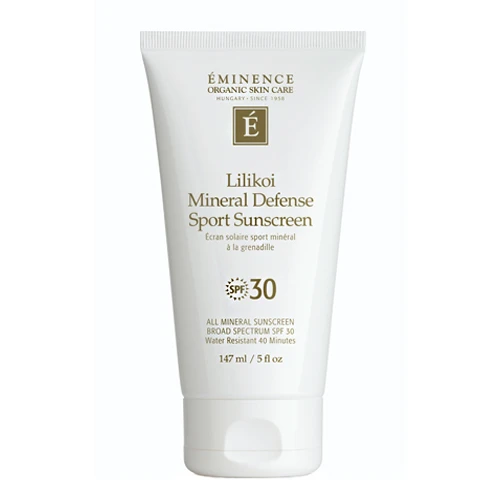 Eminence Organics Lilikoi Mineral Defense Sport Sunscreen SPF 30 1 Eminence Organics Lilikoi Mineral Defense Sport Sunscreen SPF 30